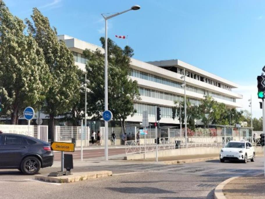 Toulon Est La Valette Studio 35M2 Dominant Parking Proche Mer Appartement Buitenkant foto